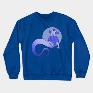 Sleepy Cat Crewneck Sweatshirt